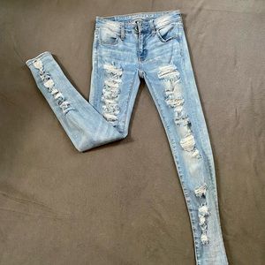 American Eagle Hi-Rise Super Stretch Jeggings